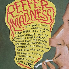 Reefer Madness, Marajuana  - Pentola  - Cannabis - Copertina della rivista Atlantic Monthly