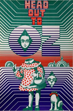 Head Out To OZ, Vintage Pop Art Poster by James McMullan