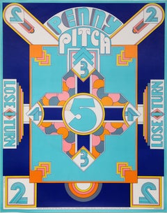 "Penny Pitch", 1967, Vintage Poster by Seymour Chwast