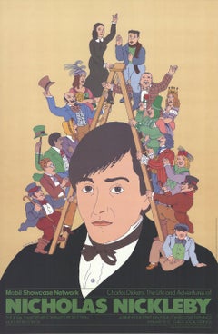 Seymour Chwast 'Nicholas Nickleby' 1982- Poster