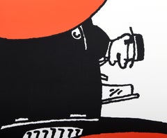 The Letter L, Pop Art Screenprint by Seymour Chwast