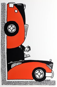 Der Buchstabe L, Pop Art Siebdruck von Seymour Chwast