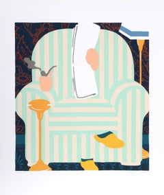 "Where's Father?", circa 1979, Serigraph by Seymour Chwast