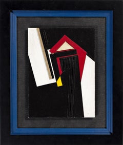 "Untitled, " Seymour Fogel, Geometric Abstraction, Texas Hard-Edge