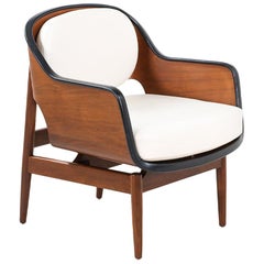 Seymour J. Wiener Bentwood Lounge Chair for Kodawood