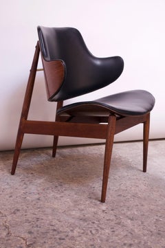 Seymour J. Wiener Walnut Lounge Chair for Kodawood