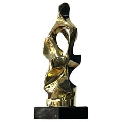 Seymour Meyer Modern Abstract Bronze Sculpture