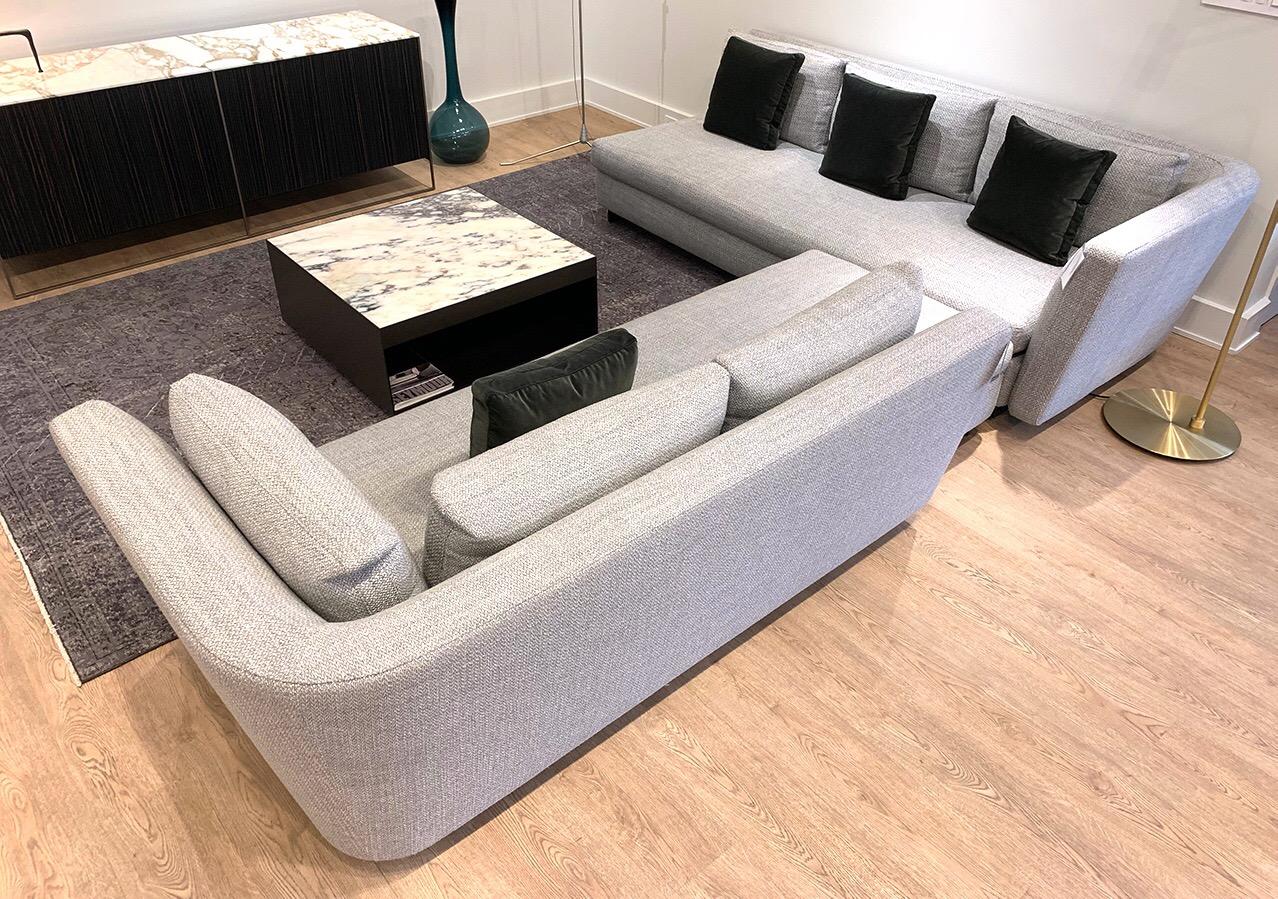 Italian Seymour Sectional Sofa For Sale