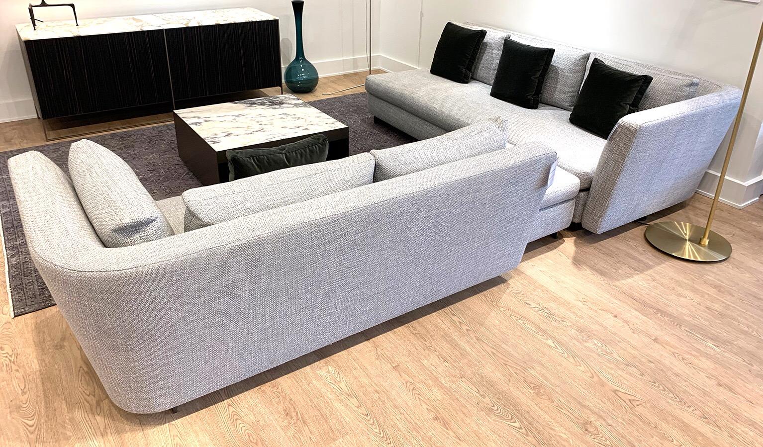 Contemporary Seymour Sectional Sofa For Sale