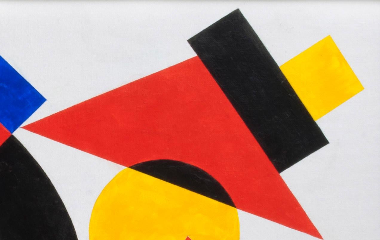 Senza titolo (Astrazione) - Abstract Painting Marrone di Seymour Zayon