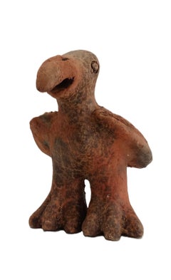 Bird Seyni Awa Camara Terracotta sculpture ceramic animal African art earthtones