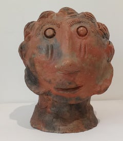 Head Seyni Awa Camara Terracotta sculpture ceramic portrait African art woman