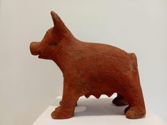 Sow Seyni Awa Camara Terracotta sculpture ceramic animal African art pig earth
