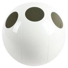 Sfera Bianco Naturale - Cestino di design per la raccolta differenziata