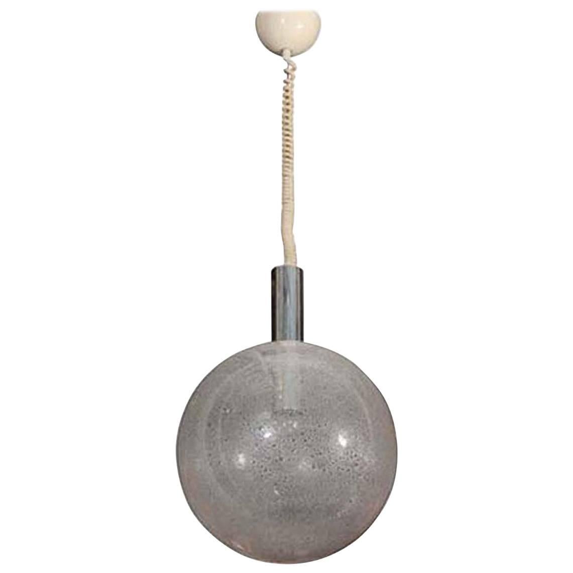"Sfera" by Tobia Scarpa for Flos Italian Design 1960s Ceiling Lamp For Sale