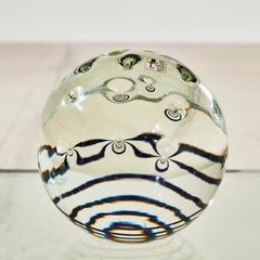 esfera psicodélica" en cristal de Murano, Giusto Toso para Fratelli Toso, 1970