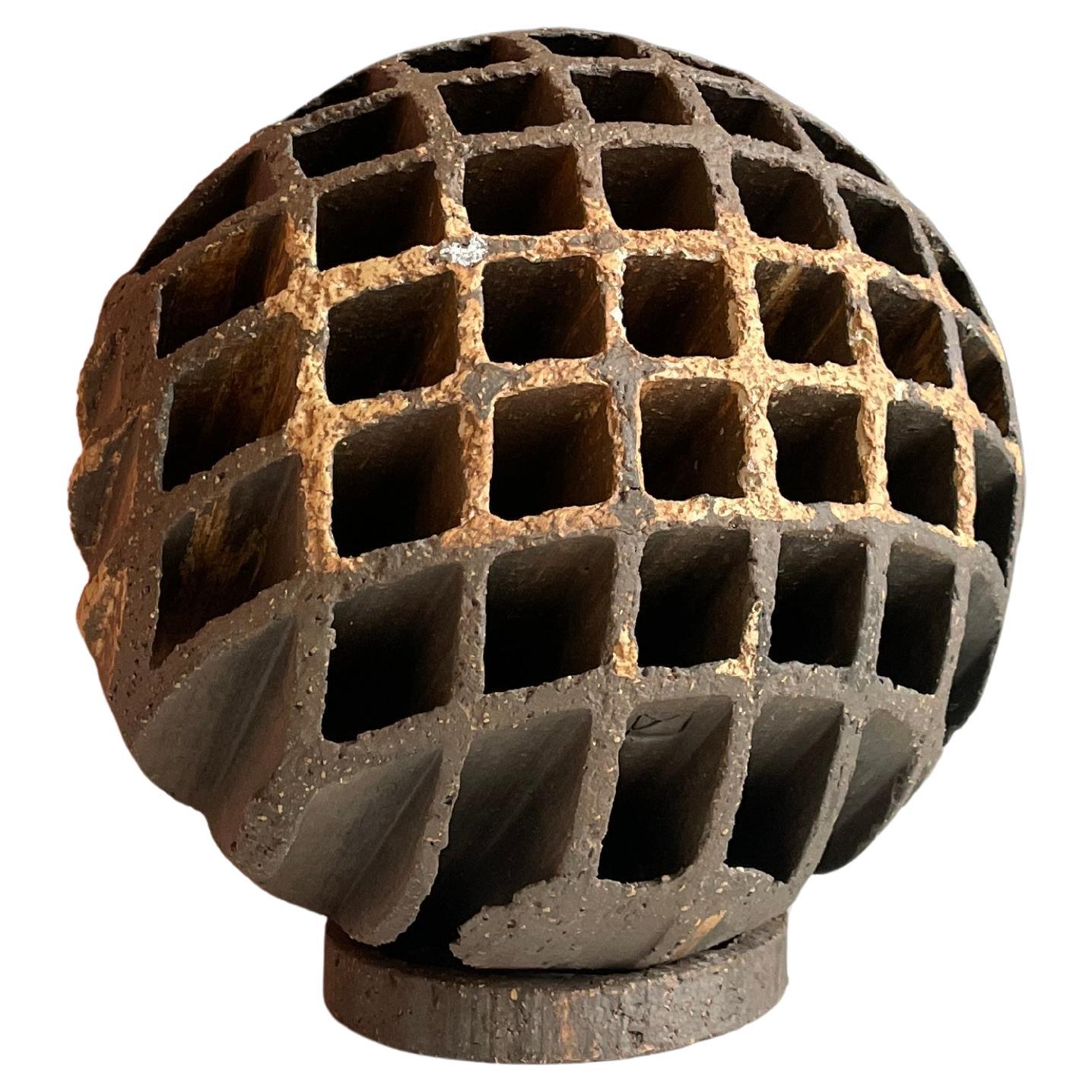 "Sfere" by Alessio Tasca, ceramic object from 1975 For Sale