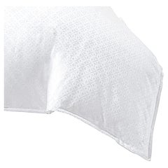 Sferra Giza - Couvre-lit en jacquard de coton satiné 45 Quatrefoil, blanc, Italie