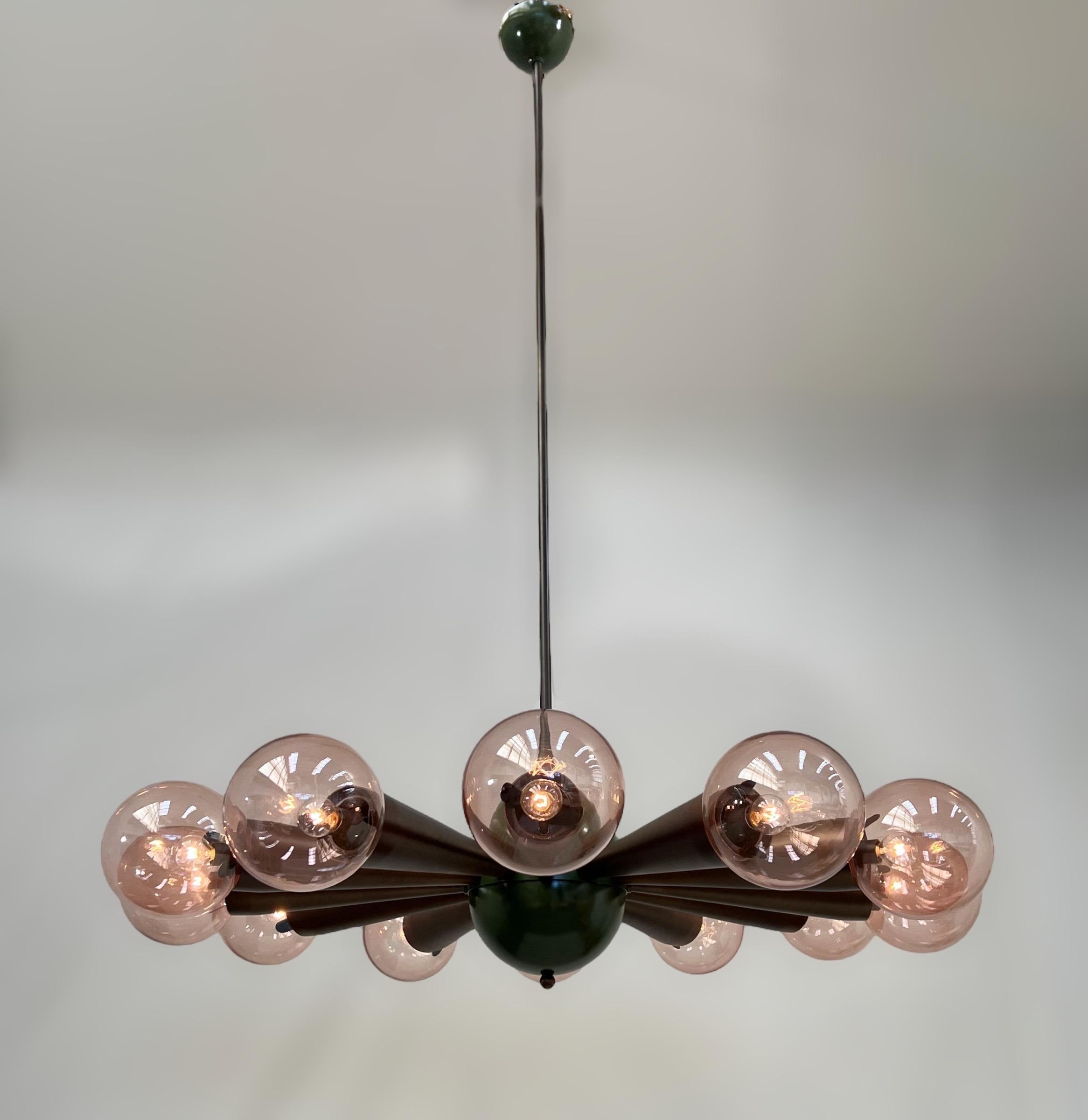 Contemporary Sfinge Chandelier by Fabio Ltd For Sale