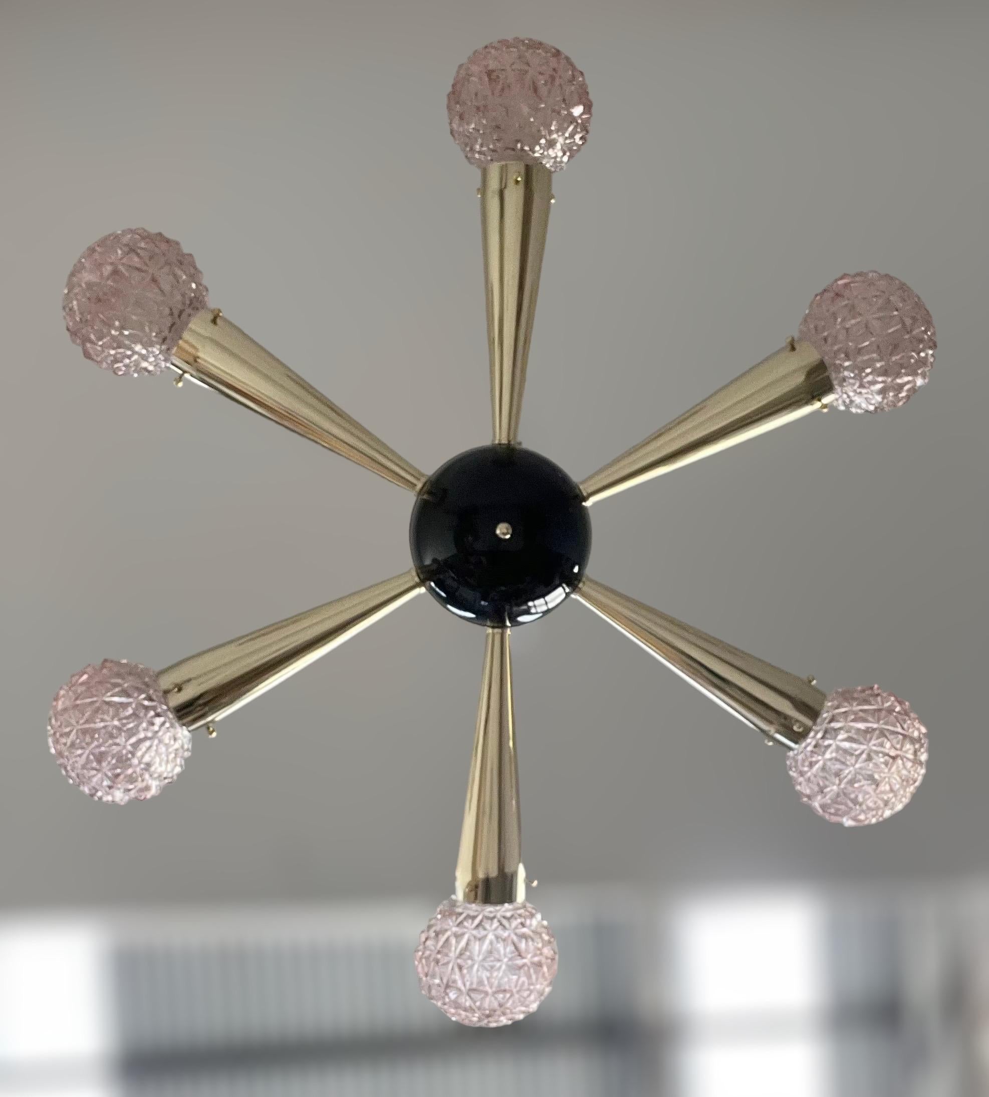Sfinge Chandelier by Fabio Ltd In Excellent Condition For Sale In Los Angeles, CA