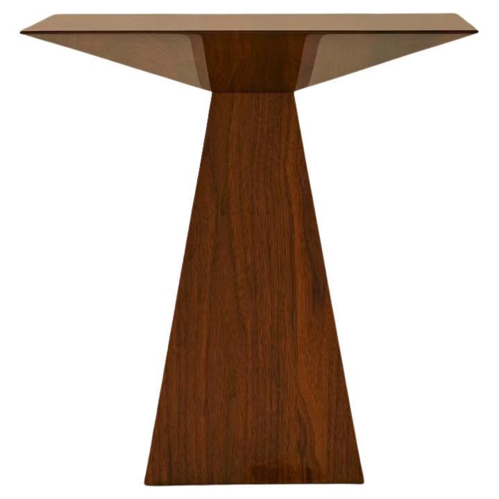 SFS Small Side Table in Mahogany For Sale