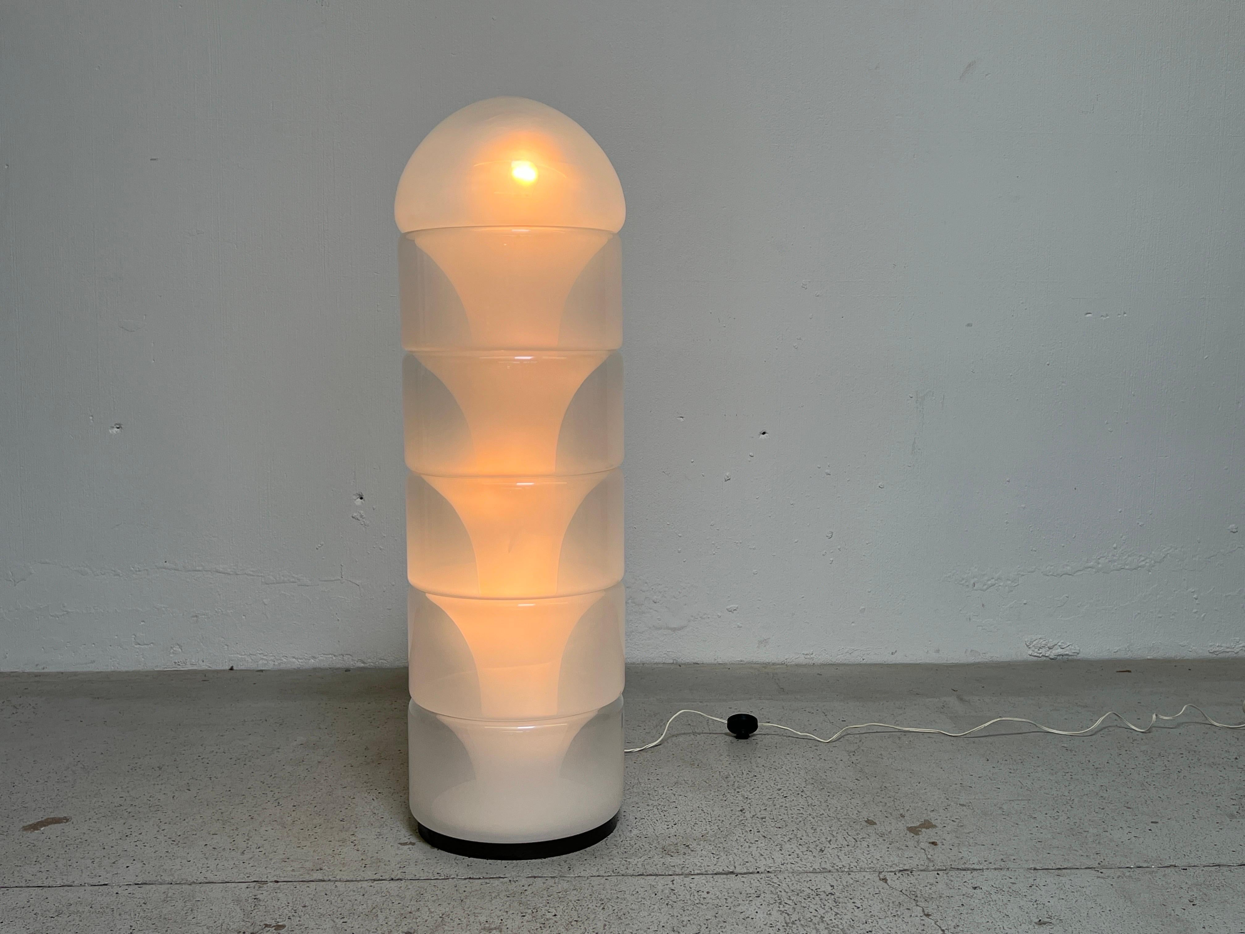 Sfumato Floor Lamp Model LT316 By Carlo Nason For Mazzega. 