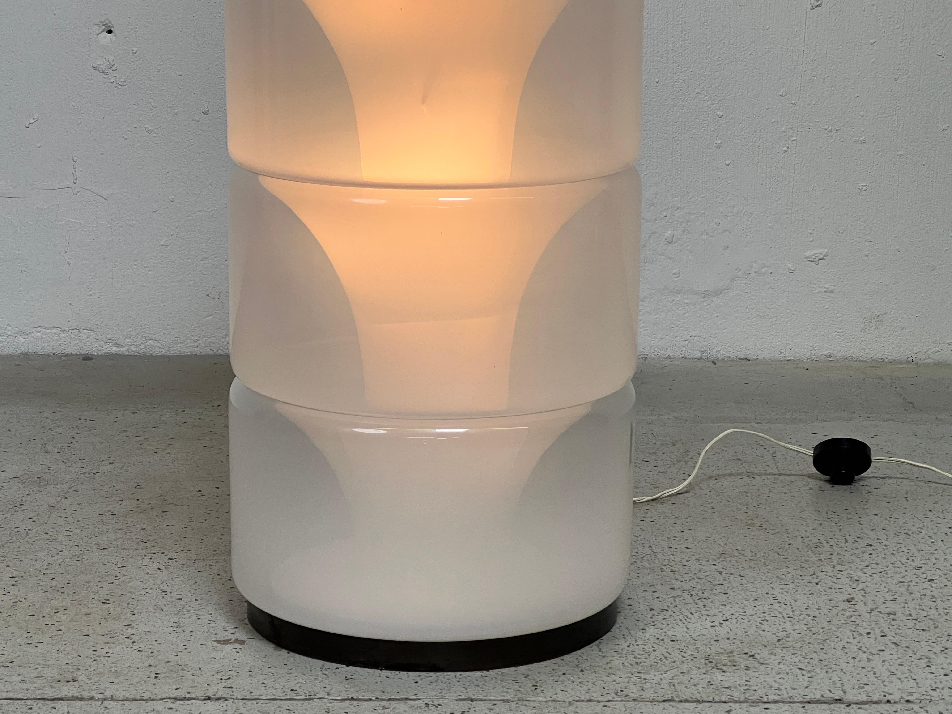 Sfumato Floor Lamp By Carlo Nason For Mazzega In Good Condition For Sale In Dallas, TX