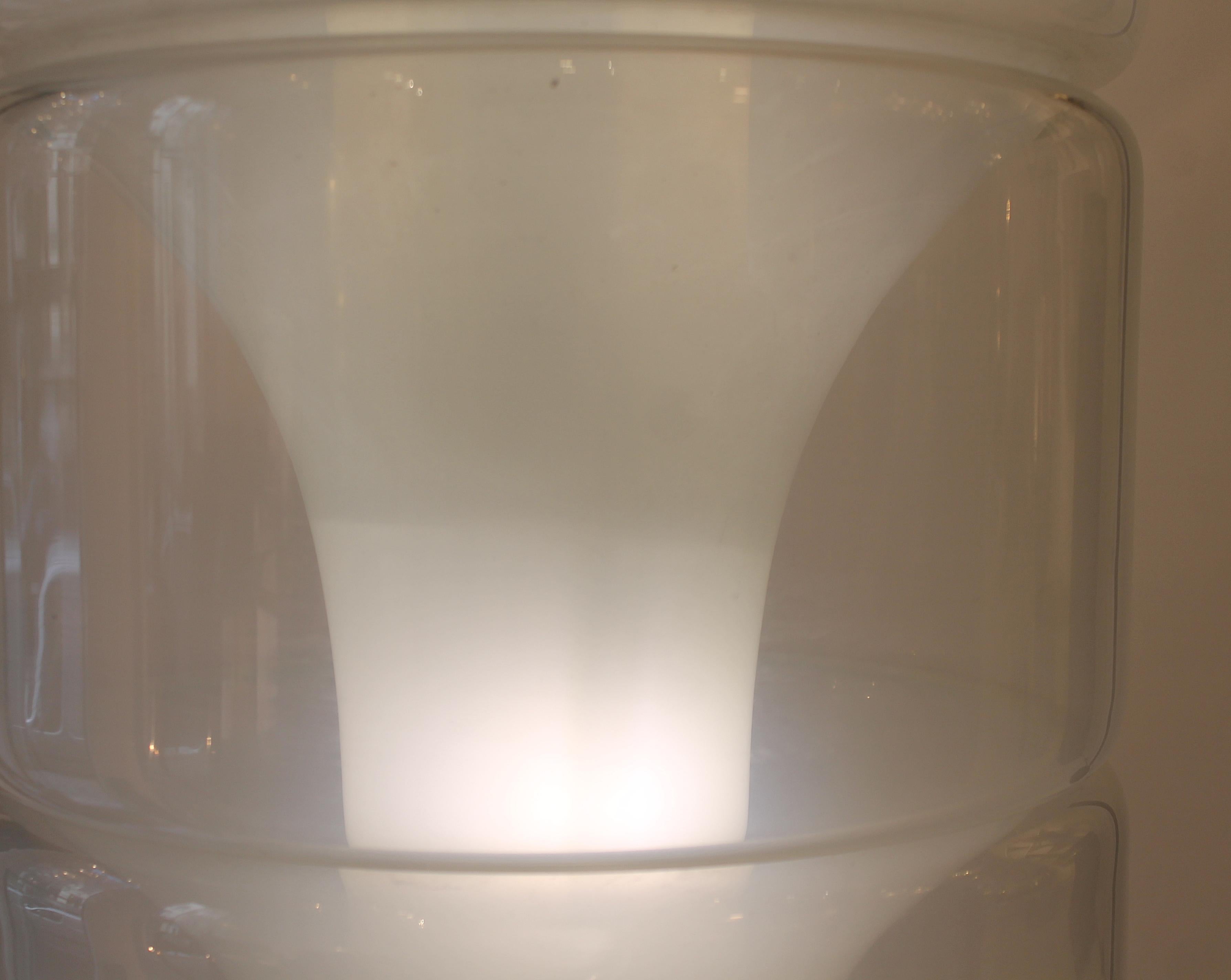 Sfumato Floor Lamp Model LT316 by Carlo Nason for Mazzega 1