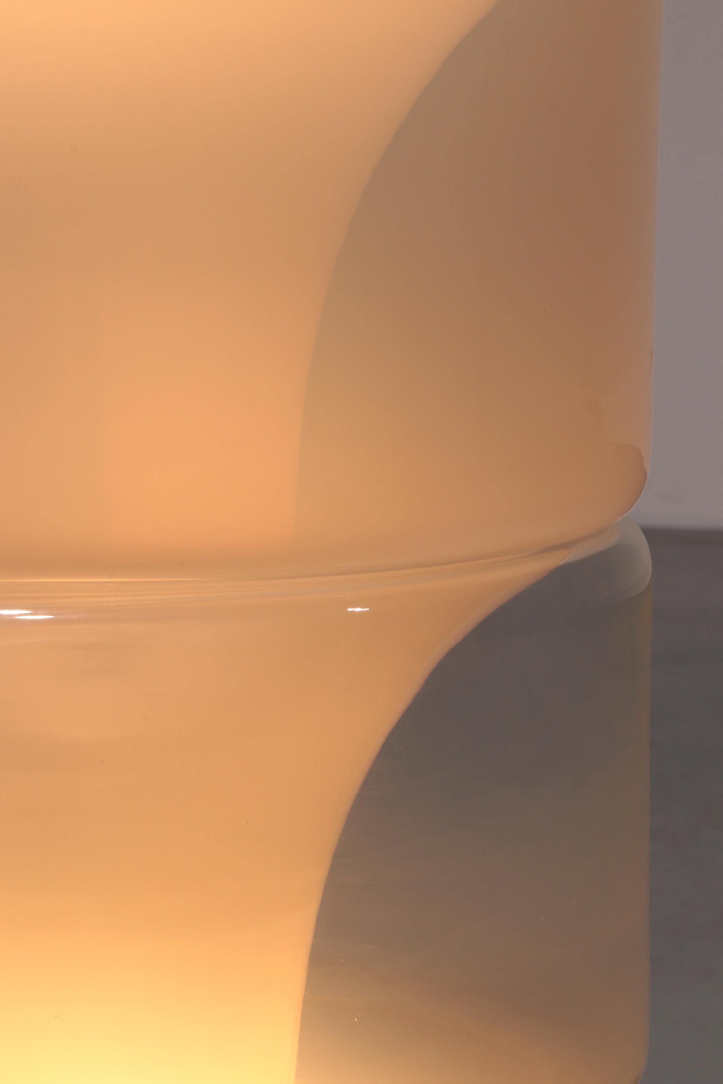 Lámpara de pie 'Sfumato' LT 316 de Carlo Nason para Mazzega, años 70 Cristal de Murano en venta