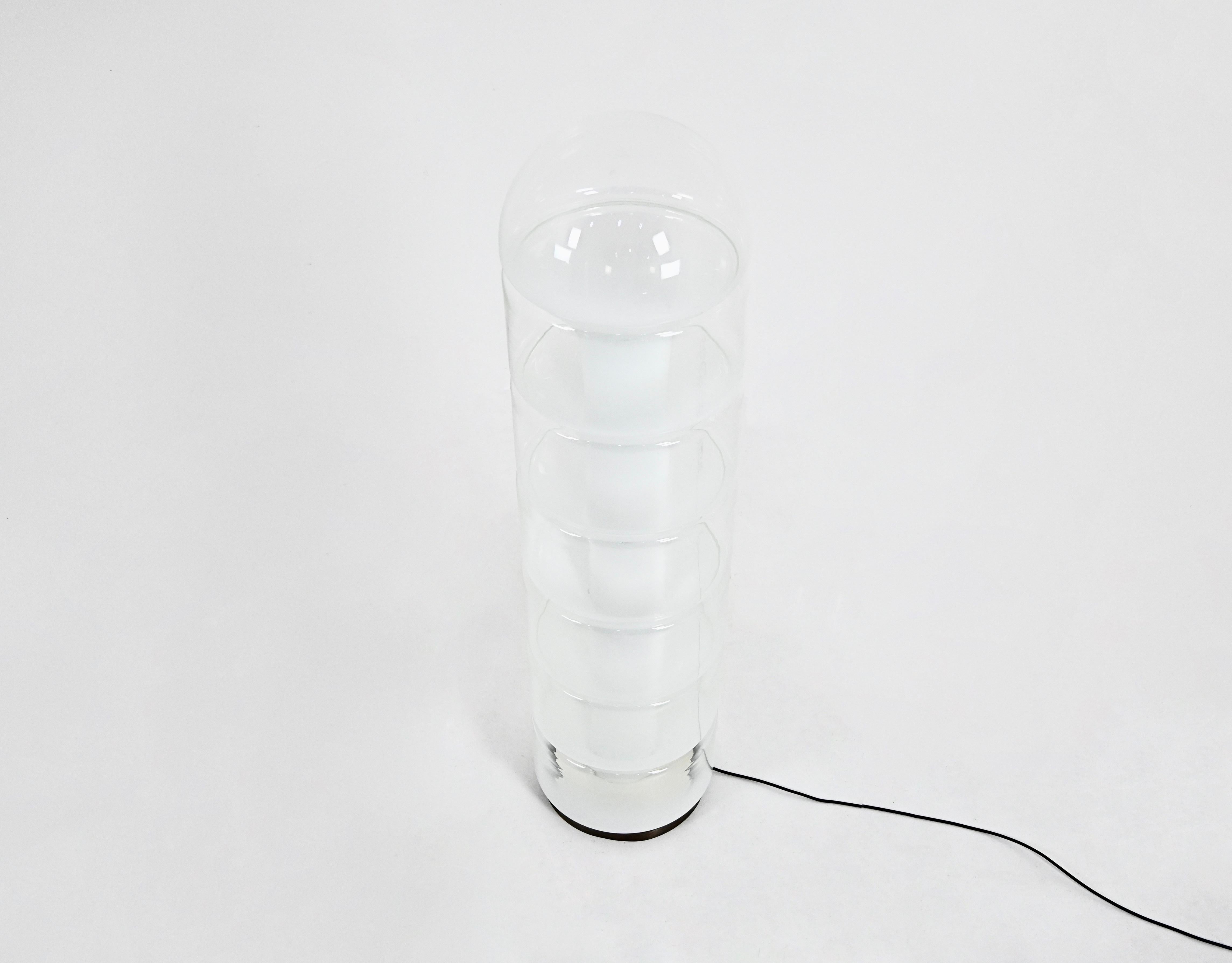 Sfumato LT316 Stehleuchte aus Muranoglas von Carlo Nason für Mazzega, 1970er Jahre im Zustand „Gut“ im Angebot in bruxelles, BE