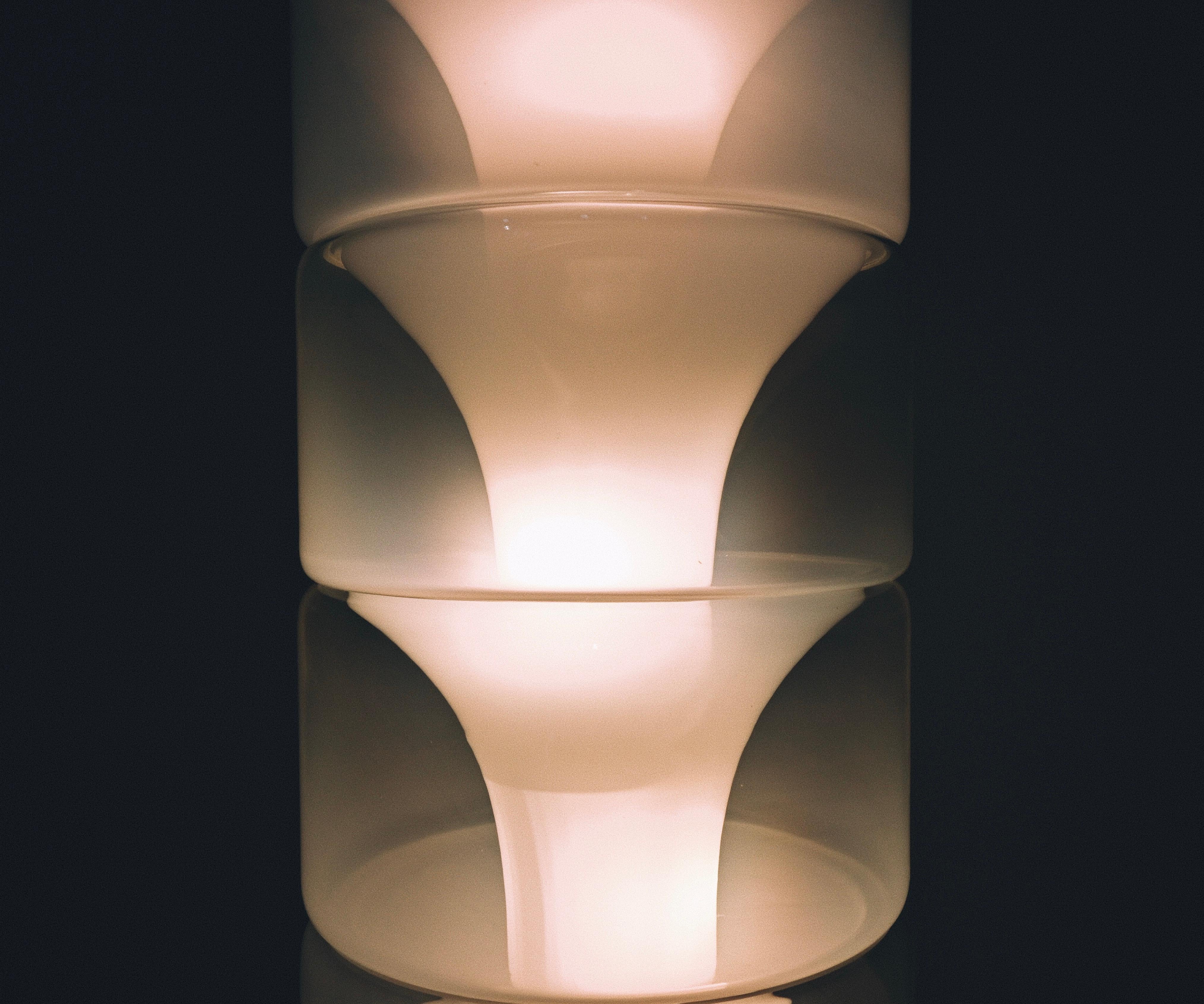 Sfumato LT316 Floor Lamp in Murano Glass by Carlo Nason for Mazzega, 1970s 1
