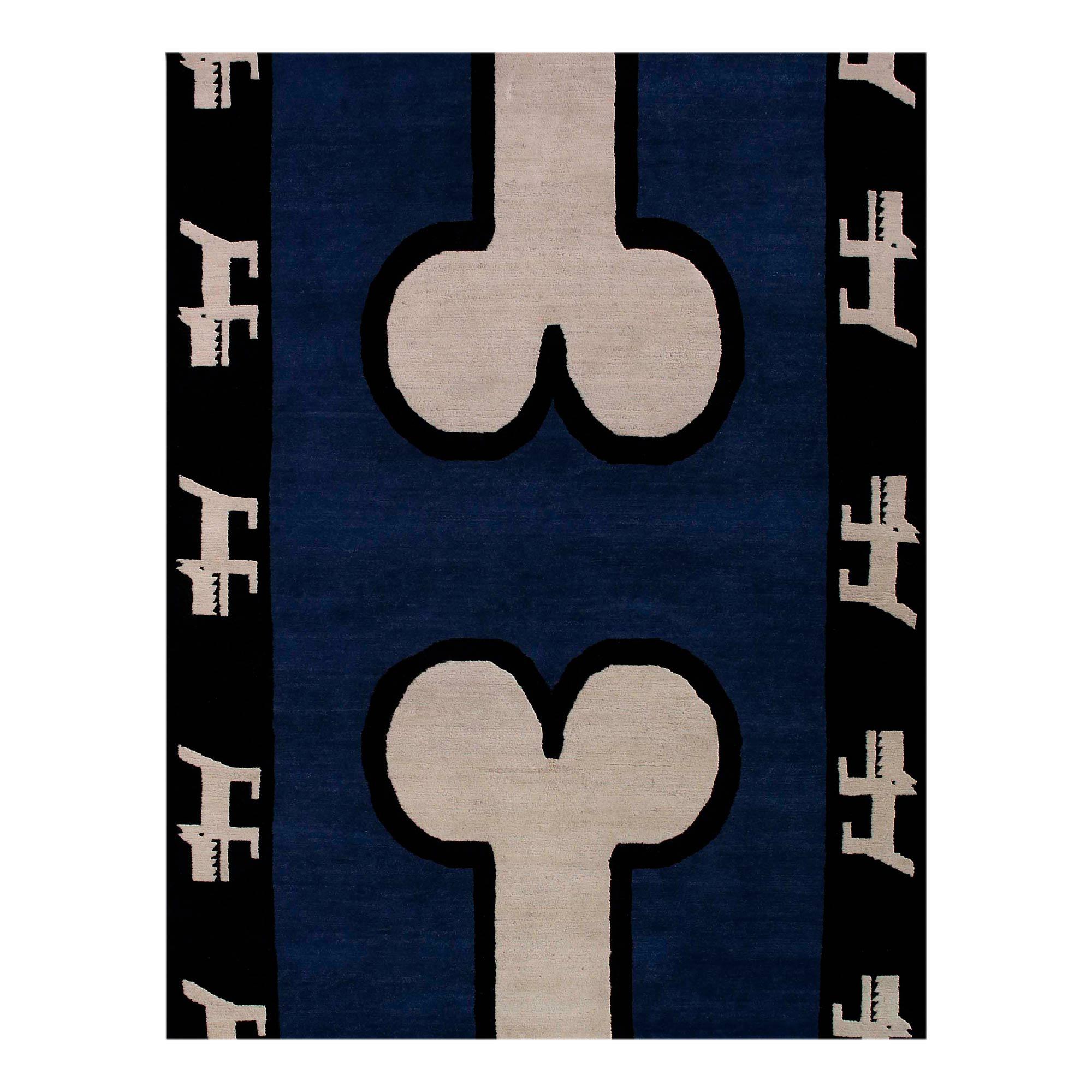 Tapis en laine SG3 de Stefano Giovannoni pour Post Design Collection/Memphis