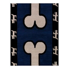 SG3 Teppich aus Wolle von Stefano Giovannoni für Post Design Kollektion/Memphis