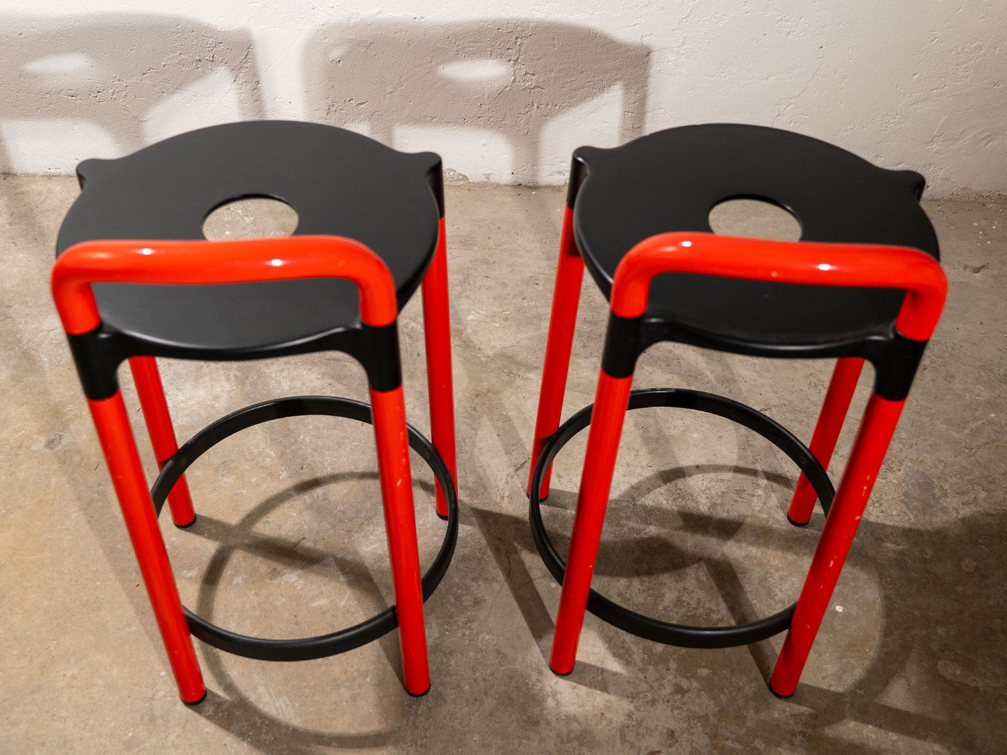 Metal Sgabelli di Anna Castelli Ferrieri per Kartell - 1979 For Sale