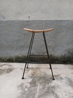 "Banana" stool - Iron and Rope - Tom Dixon for Cappellini - Italy - ca. 1988