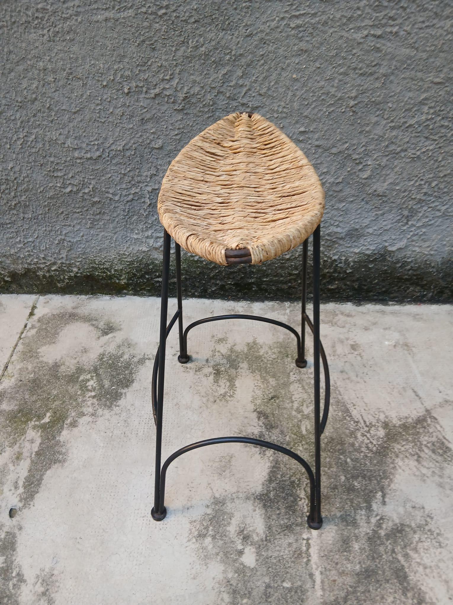 Sgabello “Banana” - Ferro e Corda - Tom Dixon per Cappellini - Italia - ca. 1988 in vendita 2