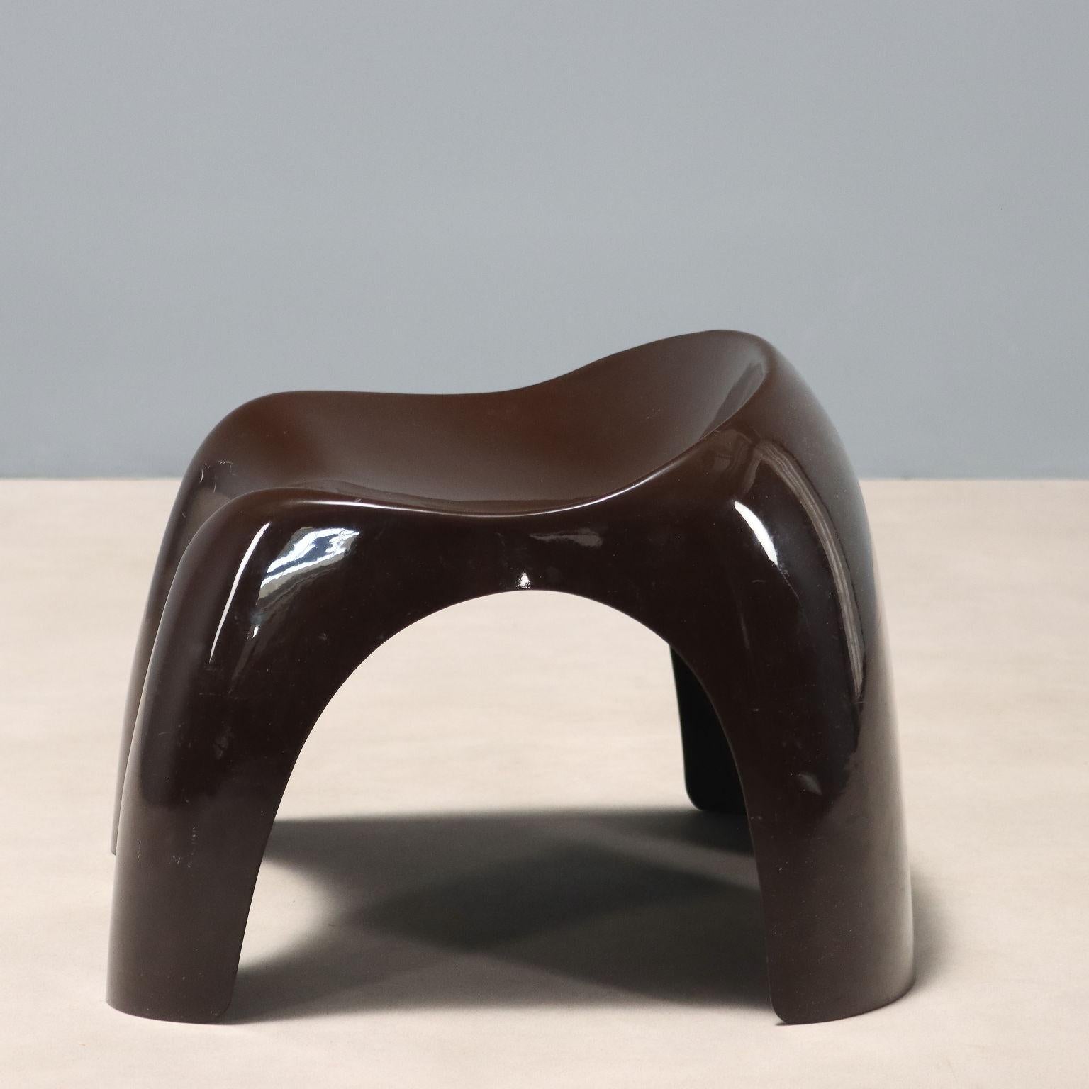 Italian 'Efebino' stool by Stacy Dukes for Artemide For Sale