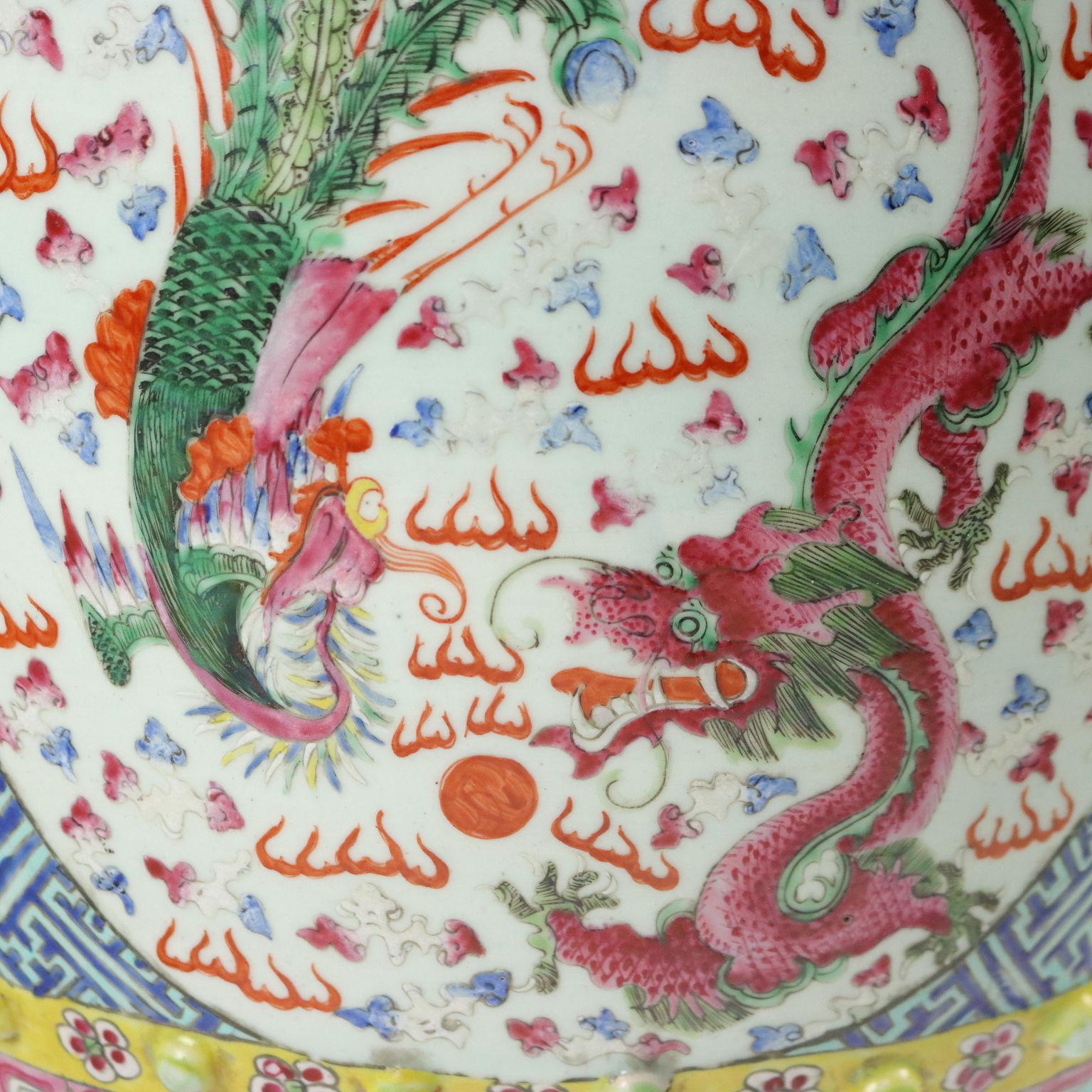 Other Sgabello in Porcellana Cina Fine XIX Secolo For Sale