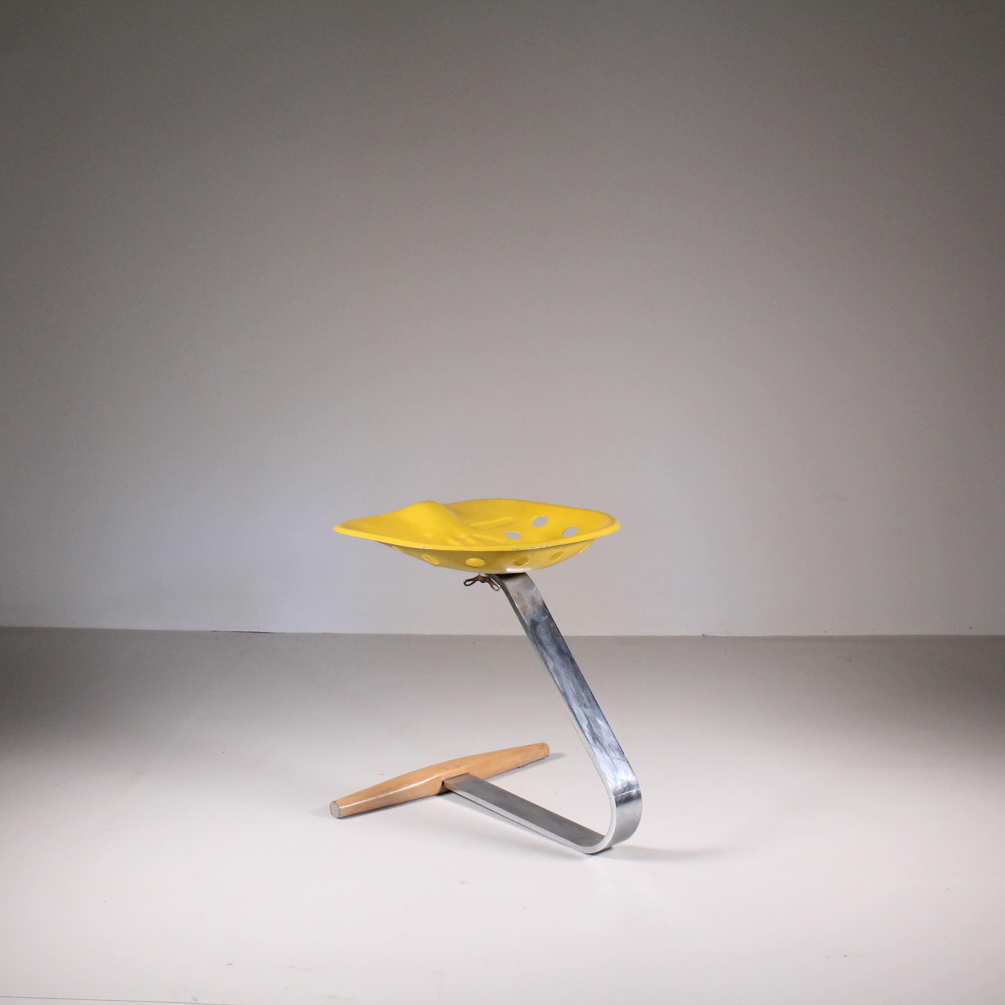 Mezzadro-Hocker, Achille Castiglioni für Zanotta, 1958 (Italian) im Angebot