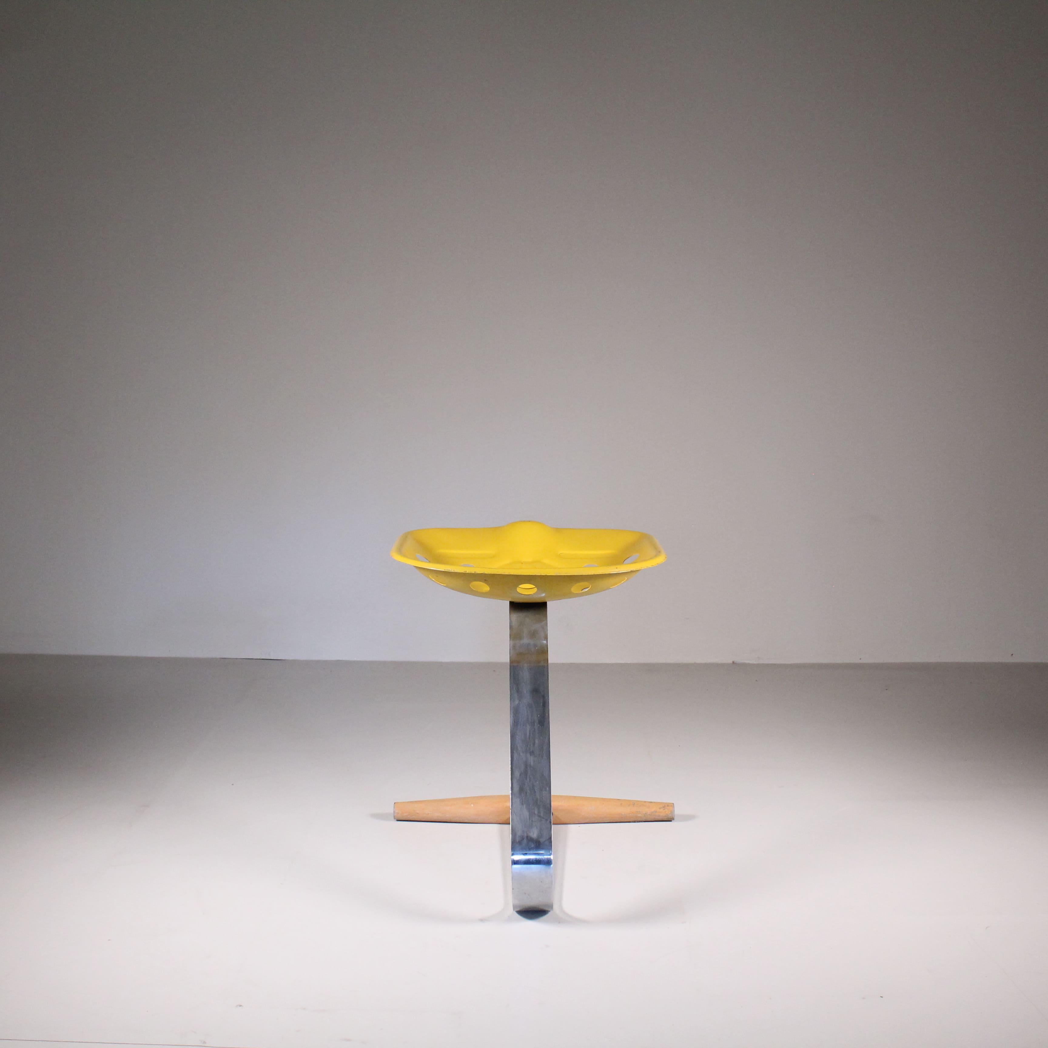 Mezzadro-Hocker, Achille Castiglioni für Zanotta, 1958 im Zustand „Gut“ im Angebot in Milano, Lombardia