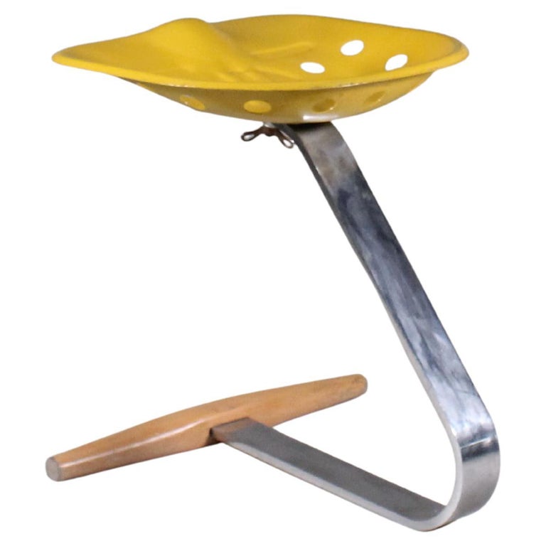 Sgabello Mezzadro, Achille Castiglioni per Zanotta, 1958 in