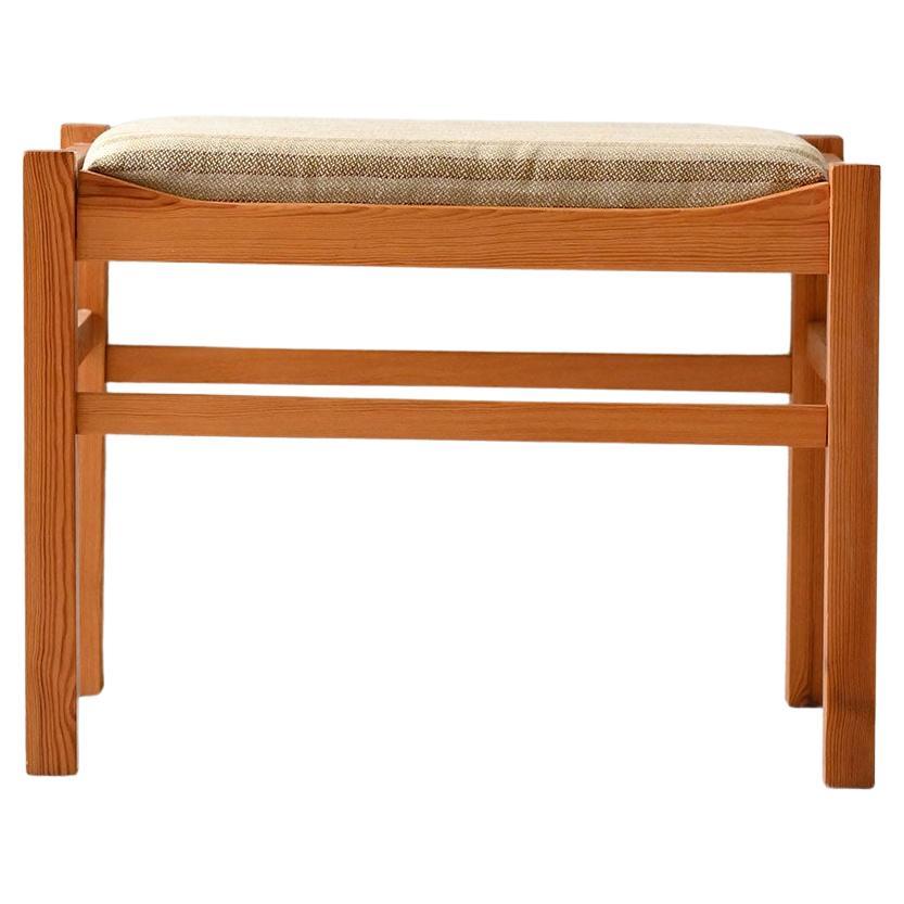 Sgabello poggiapiedi scandinavo in rovere in vendita