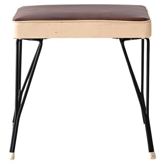 Retro upholstered stool