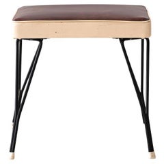 Retro upholstered stool