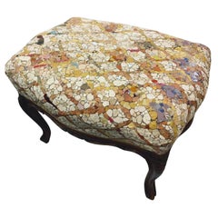 Tabouret en bois ancien Sgabello Rombi de Yukiko Nagai