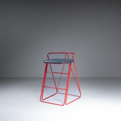 Tabouret - échelle rouge de Norda, 1970