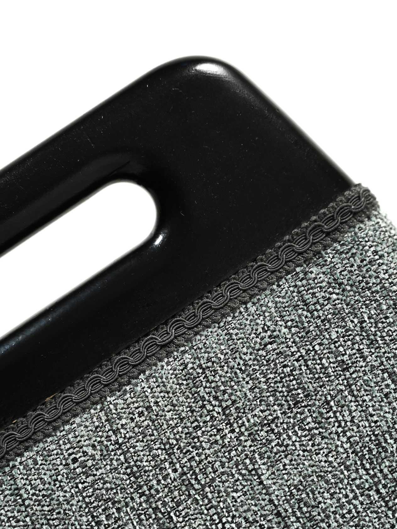 Scandinavian Sgabello scandinavo anni ’60 laccato nero For Sale