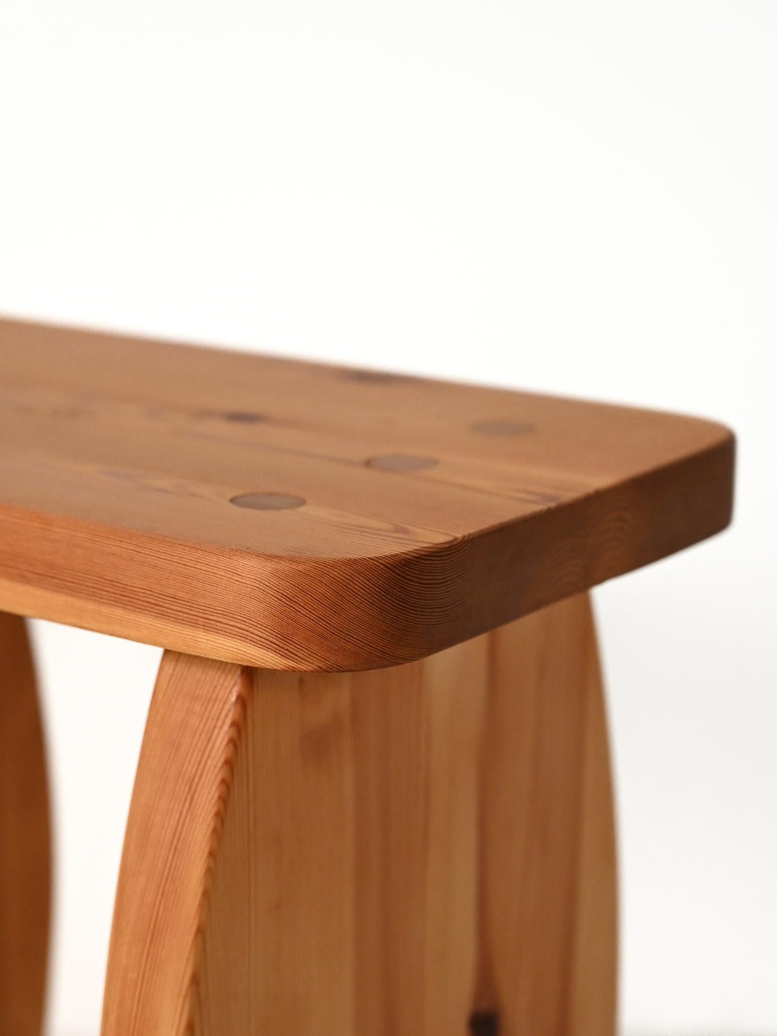 Pino Sgabello scandinavo in pino massello in vendita