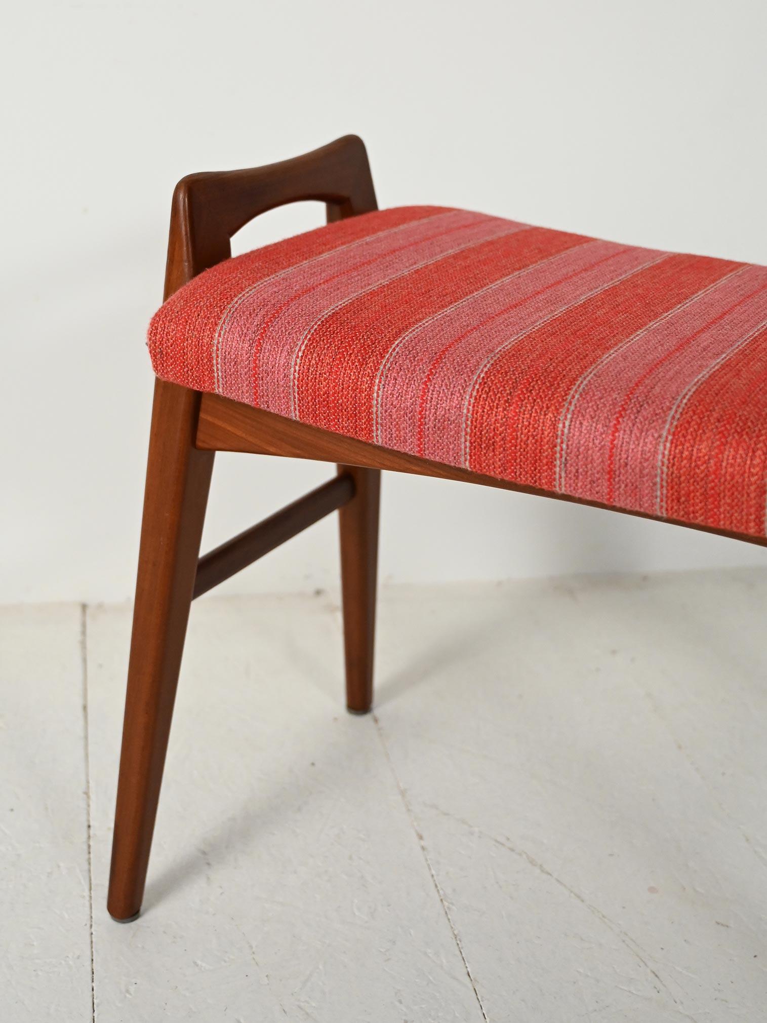 Teck Sgabello scandinavo in teak di Svante Skogh en vente