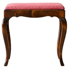 Scandinavian red stool